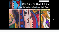 Desktop Screenshot of cubanogallery.com